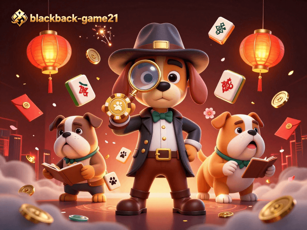 Engage in the thrilling world of blackjack-game21 with a detective uncovering poker treasure.