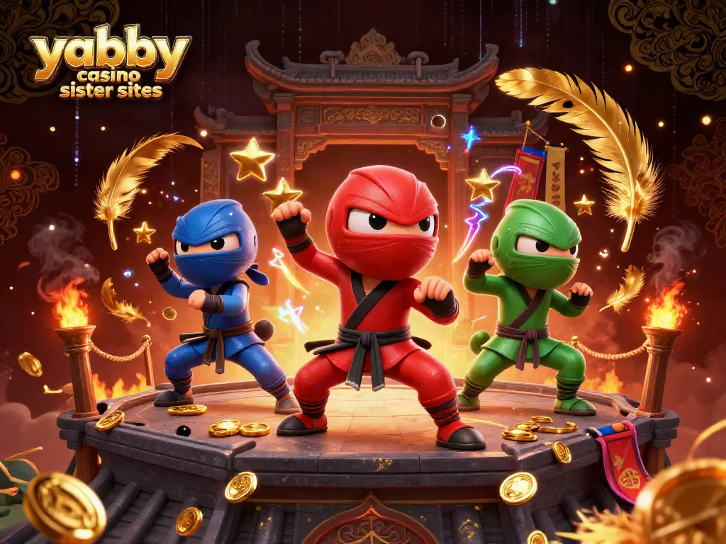 Engage with exciting action from yabby casino sister sites through chameleon ninjas in martial arts.