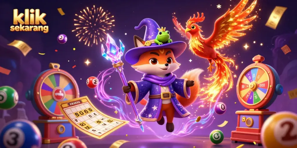 Permainan lotere interaktif yang mengajak Anda untuk klik sekarang demi peluang menang besar!
