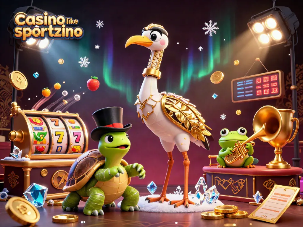 Experience top action at a casino like Sportzino with vibrant slot reels and exciting gameplay.