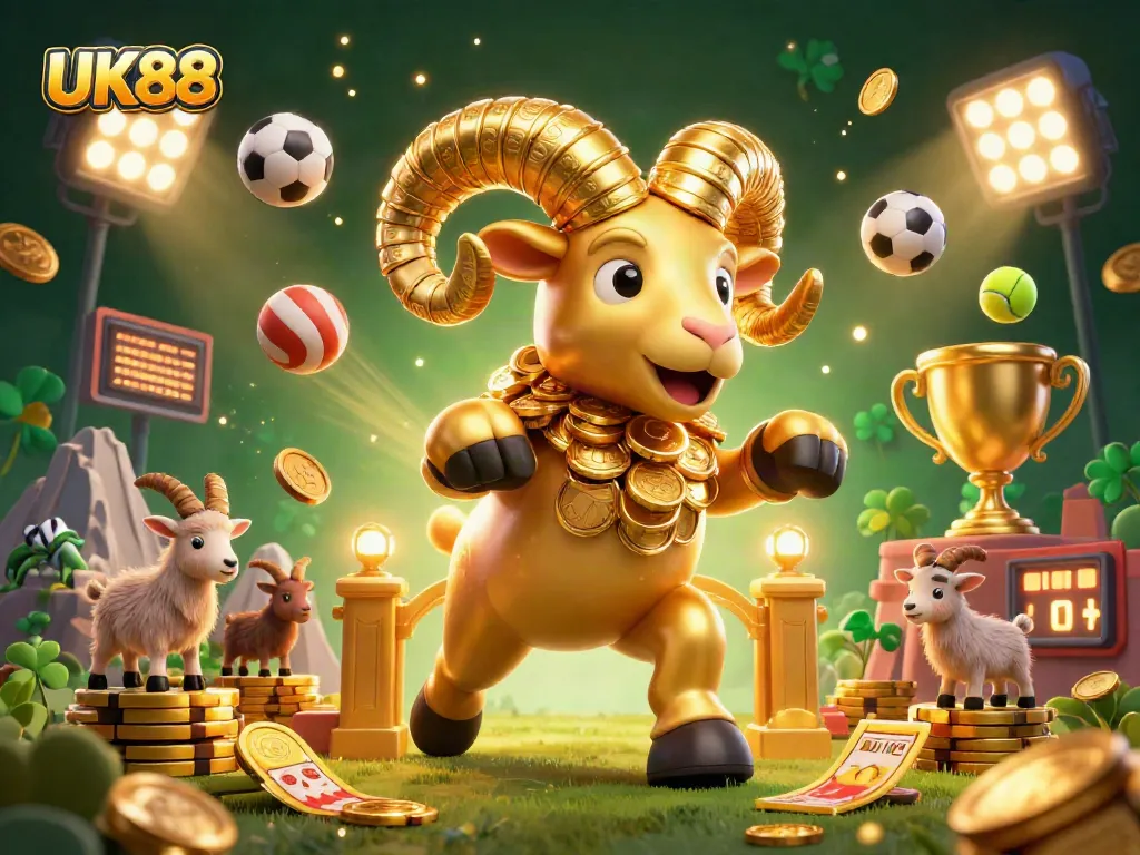Experience thrilling wins at UK88 with an exciting 3D casino scene full of action and golden rewards.