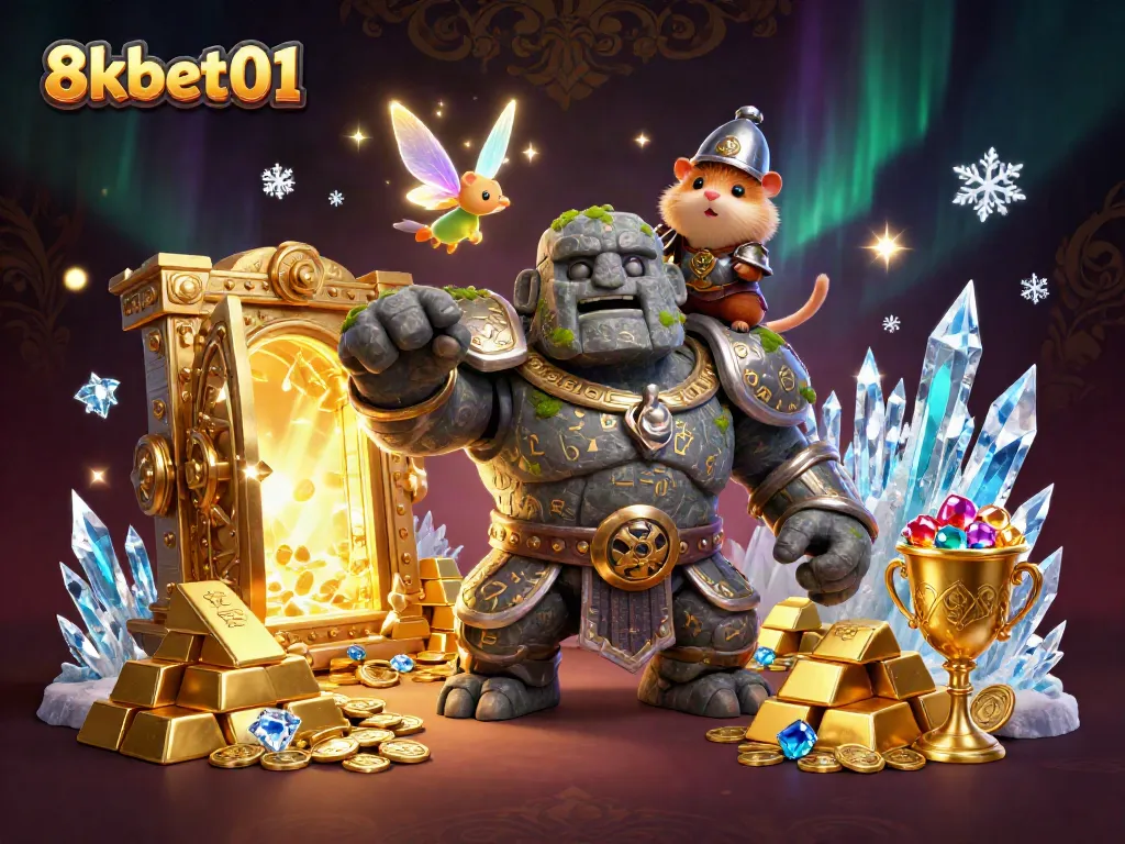 Experience the magic of 8kbet01 with captivating characters and dynamic casino elements.