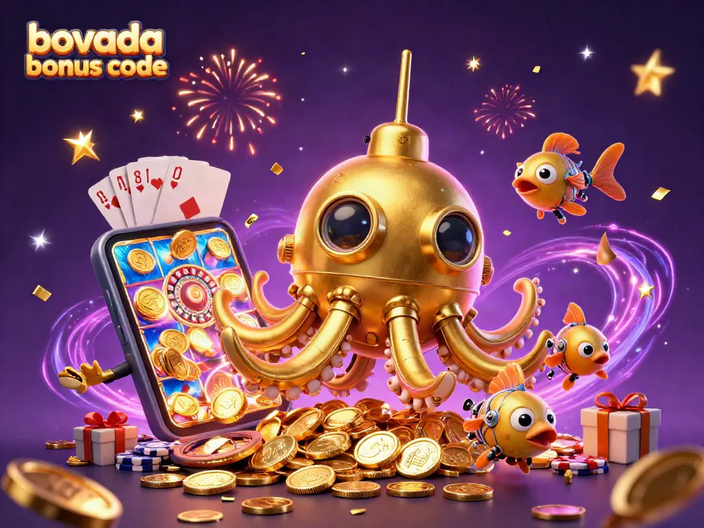Engage with the Bovada bonus code to unlock exclusive casino rewards amidst a 3D treasure-filled adventure.