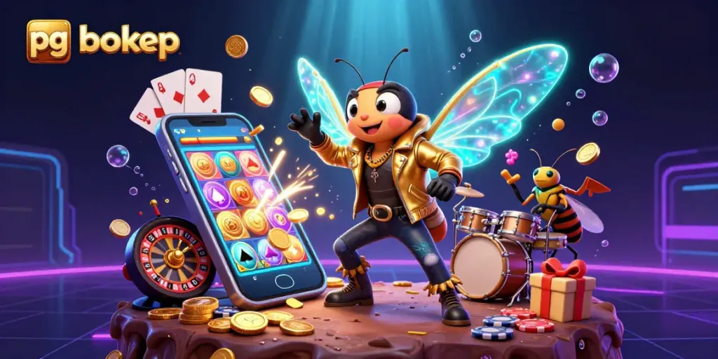 Experience thrilling gameplay with pg bokep in a dynamic casino-themed scene.