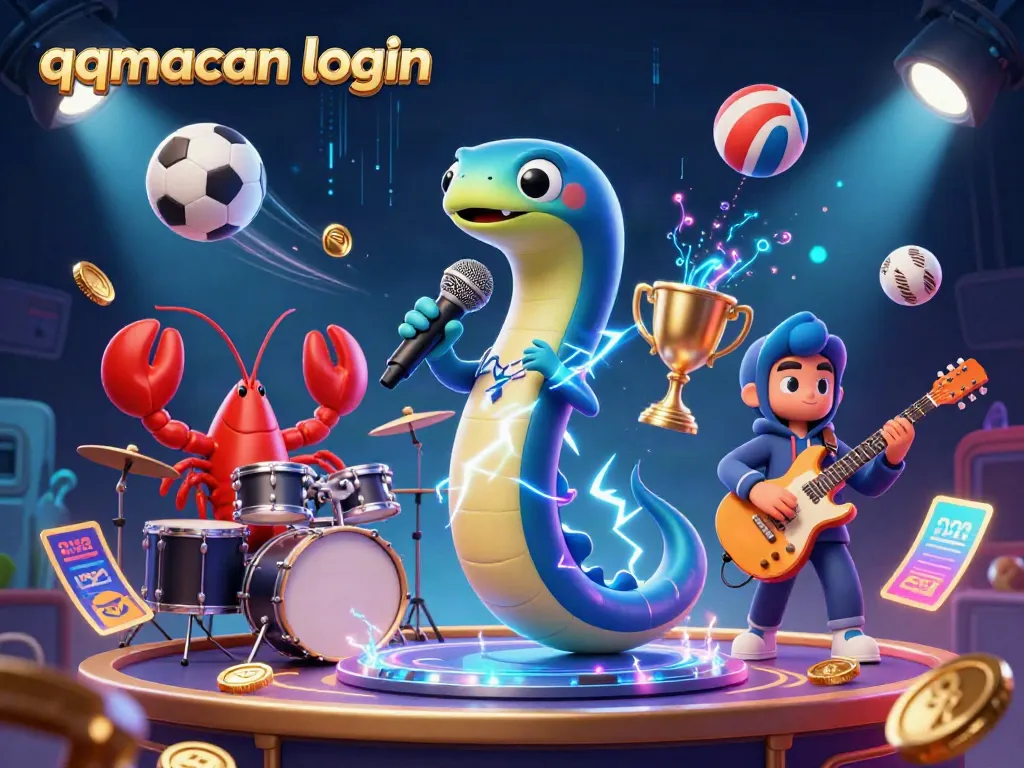 Join the fun with qqmacan login as a DJ eel and friends create an underwater gaming spectacle.