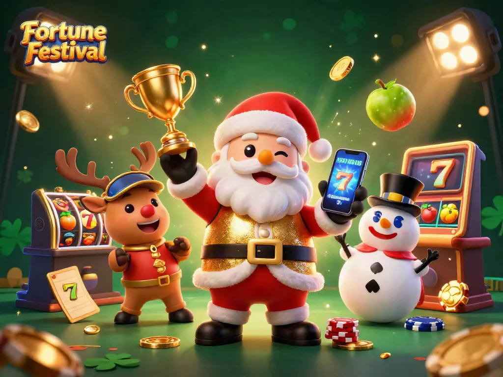 เล่นเกมสล็อตใน Fortune Festival พร้อมตัวละครที่น่ารักในคาสิโนที่มีโชคลาภ