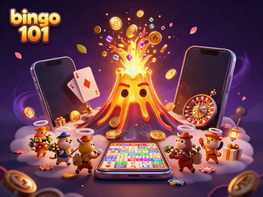 Bermain bingo 101 dengan aplikasi mobile yang penuh hadiah dan promosi menarik.