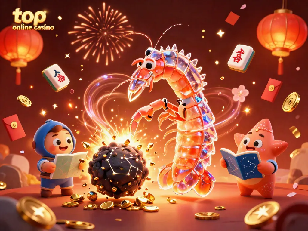 Experience vibrant action in the top online casino with unique gambling elements and 3D characters.