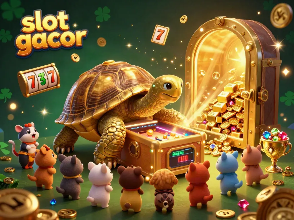 Menangkan jackpot dengan slot gacor di mesin pinball unik penuh emas dan permata.