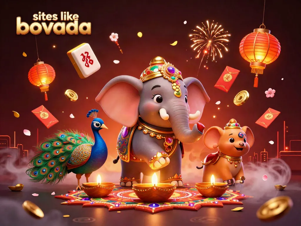 Engage in thrilling gameplay with top sites like Bovada, featuring vibrant 3D casino elements.
