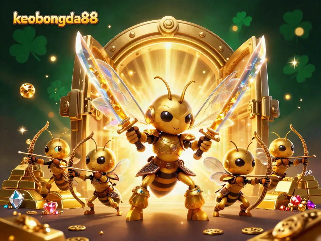 Betting insights created with keobongda88, showcasing exciting golden treasures and dynamic characters.